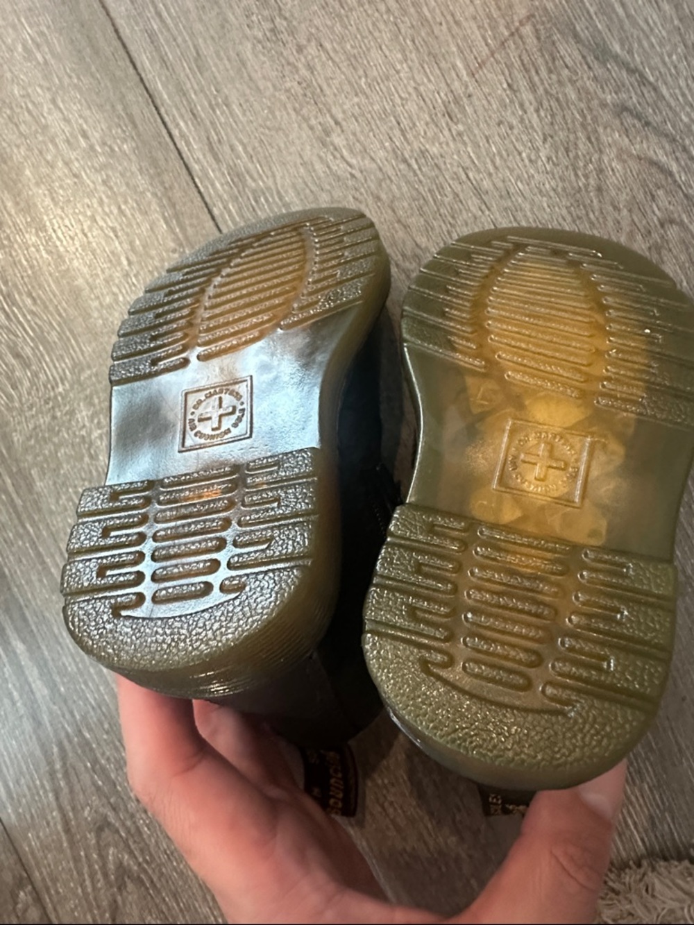 Dr. Martens Black Leather Chelsea Boots with Yellow Stitching Pull Tabs - Picture 3 of 4